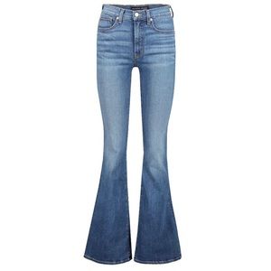 Veronica Beard High Rise Skinny Flare Jeans